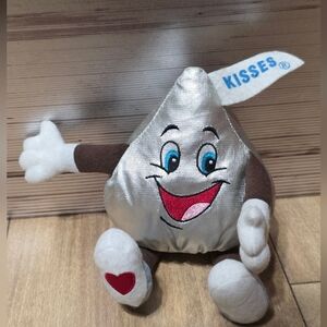 Hershey Silver Hershey Kisses 2001 Character Plush Toy